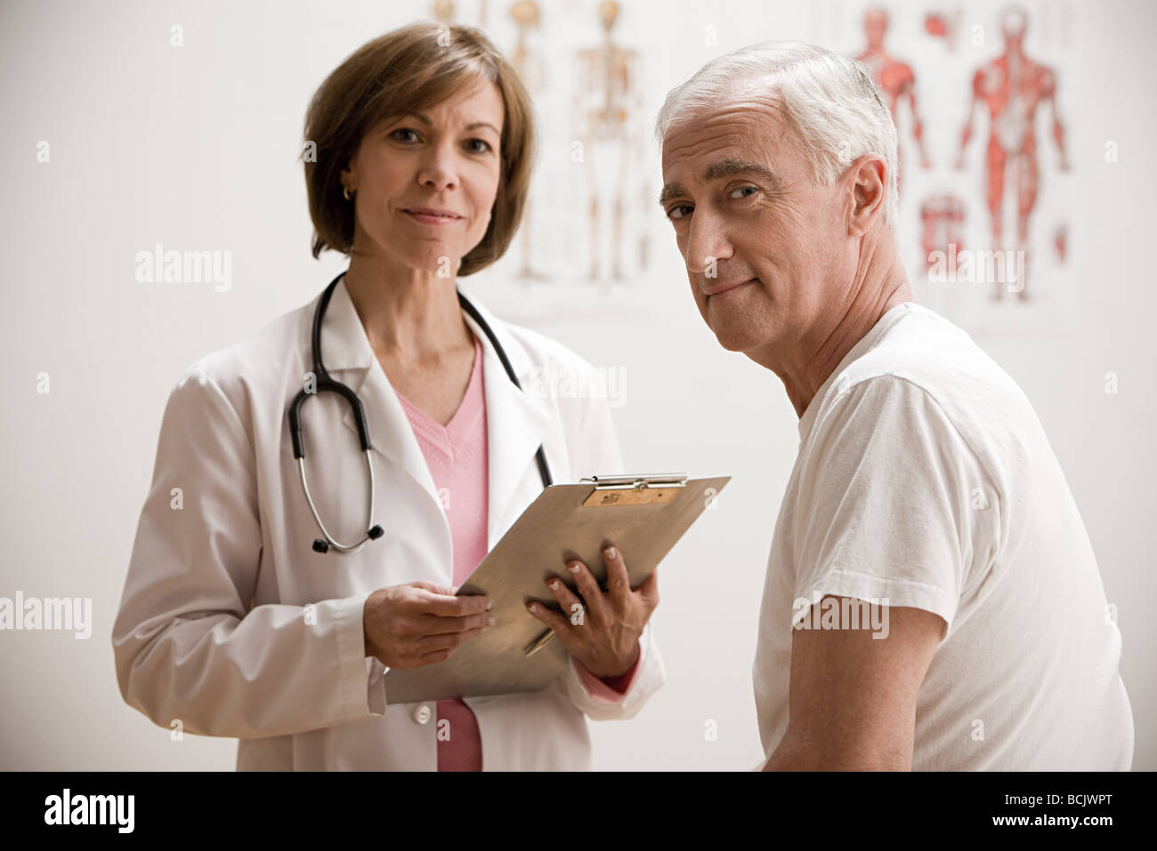 Doctor and patient Stock Photo