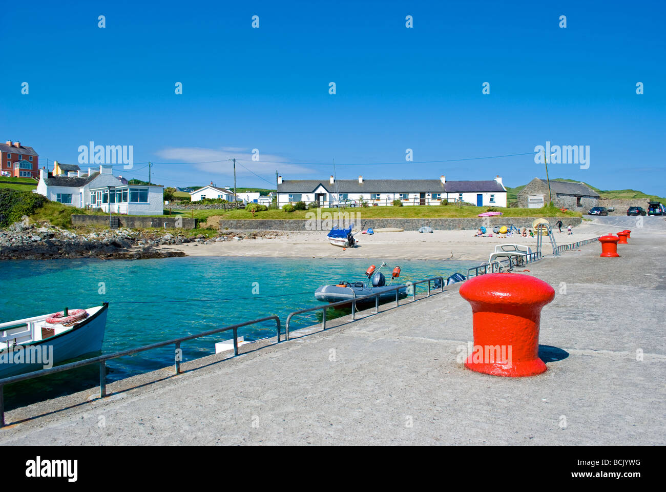 Portnoo harbour in south west Donegal, Ireland Stock Photo