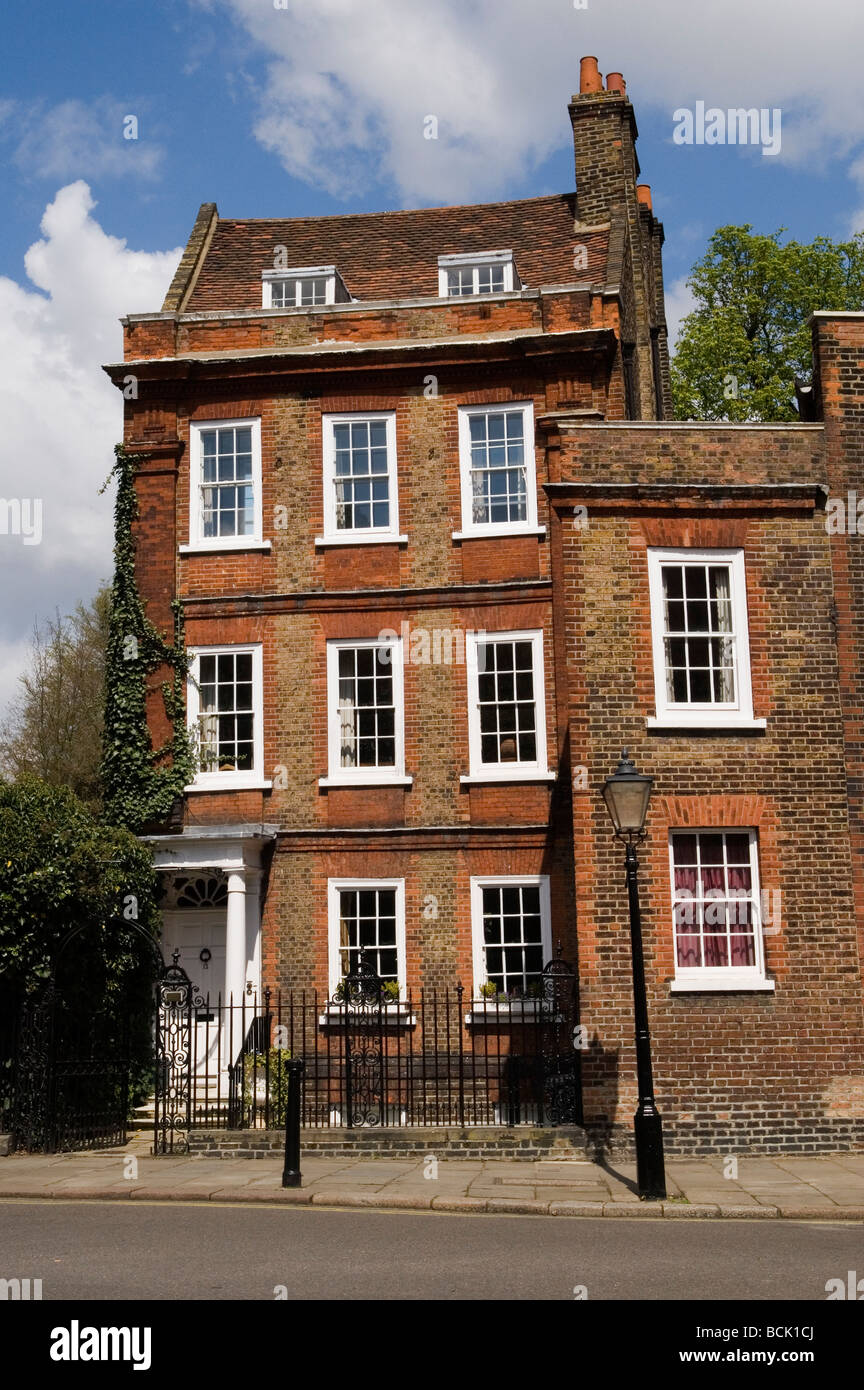 Church Row Hampstead village London NW3 England HOMER SYKES Stock Photo