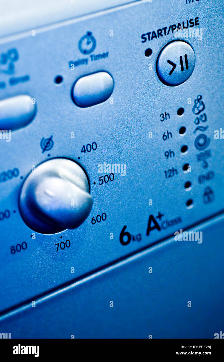 Washing Machine Buttons High Resolution Stock Photography and Images