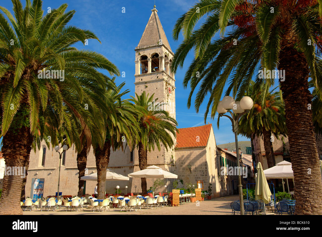 Dominican Monastery - Trogir Croatia Stock Photo