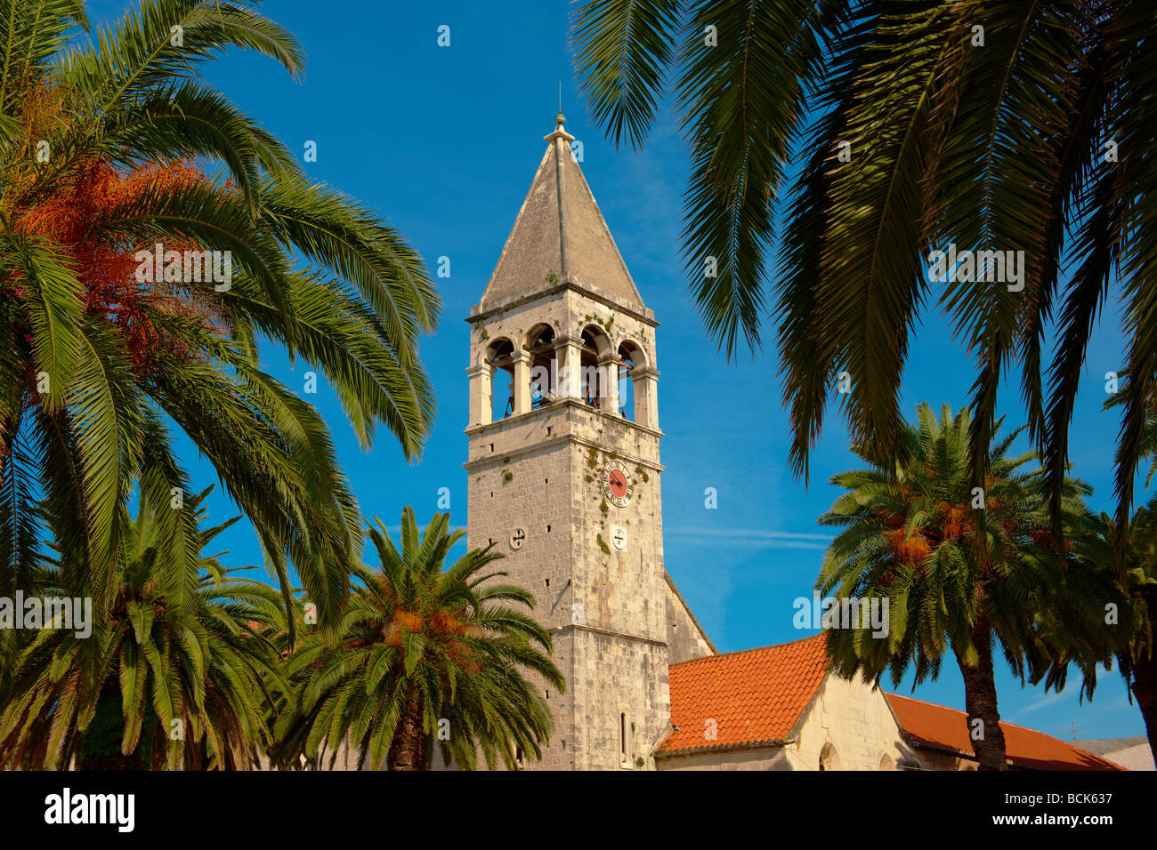 Dominican Monastery - Trogir Croatia Stock Photo