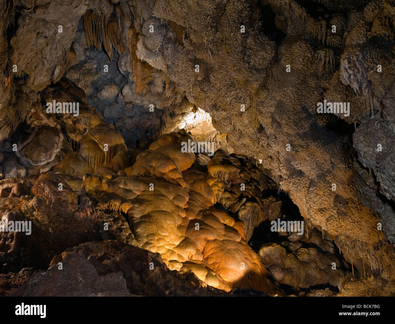 The Formation Room, Jewel Cave National Monument, South Dakota Stock Photo