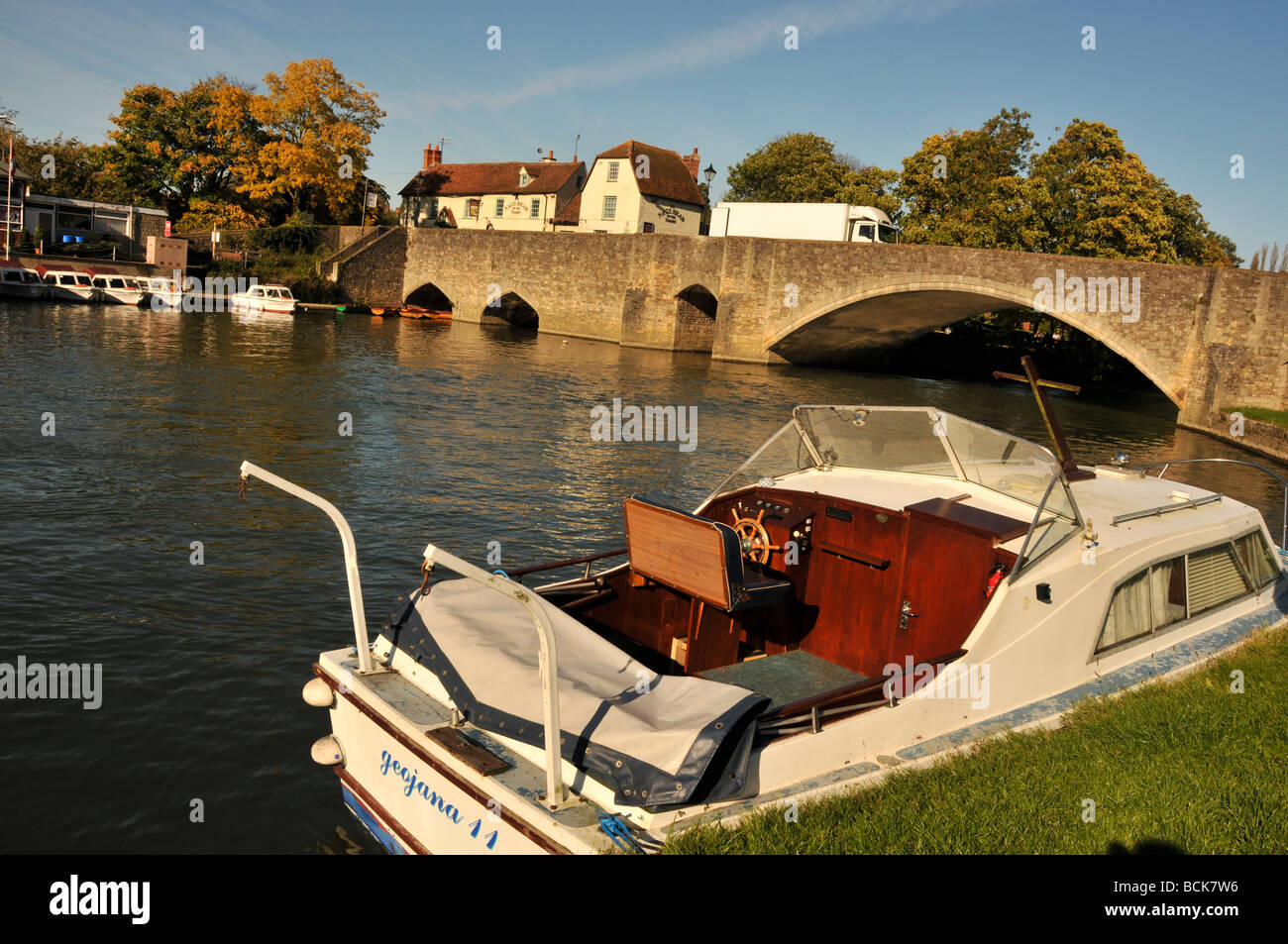River Thames In Abingdon UK Stock Photo Alamy