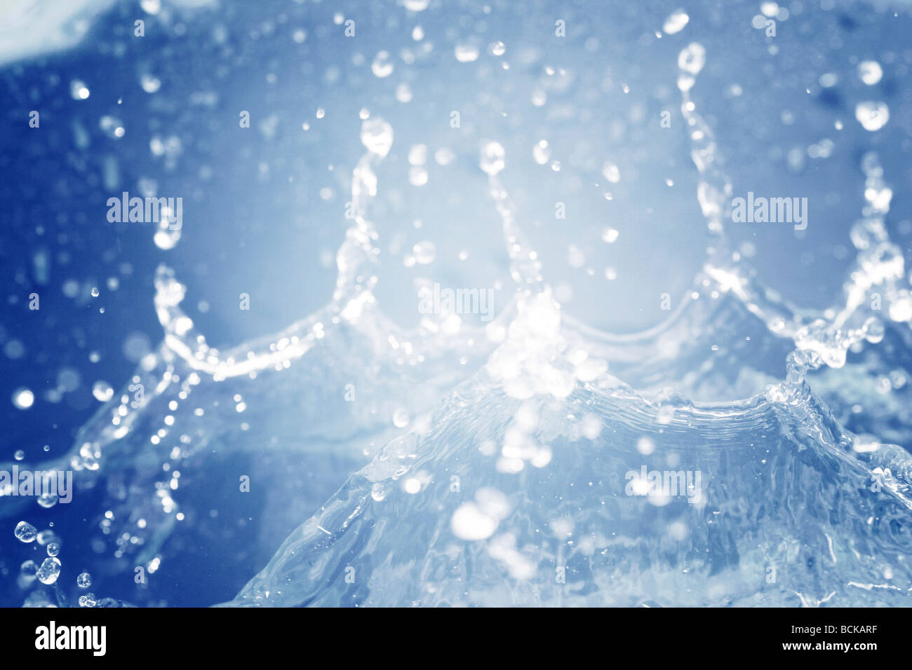 Macro image of water drops Stock Photo - Alamy