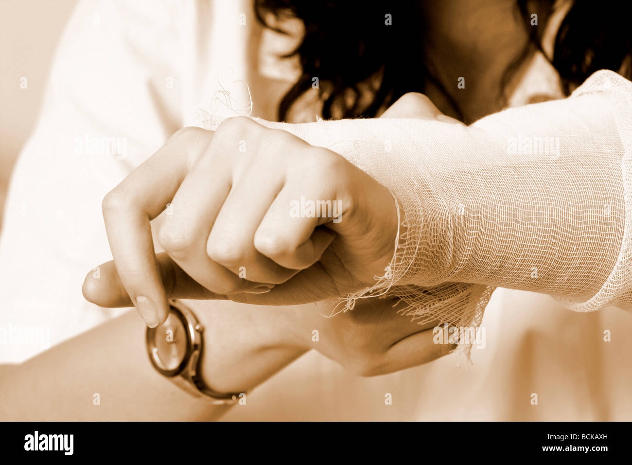 Professional young doctor at work. Close up Stock Photo - Alamy