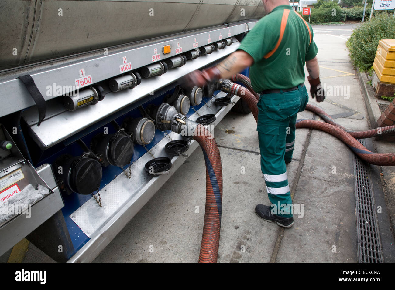 Fuel tanker tesco hires stock photography and images Alamy