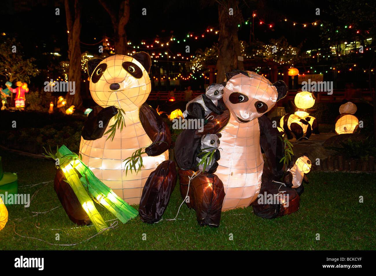 MidAutumn festival different chinese figures to celebrate the Lunar