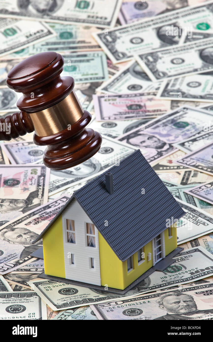 Icon for real estate crisis in houses in America Stock Photo Alamy