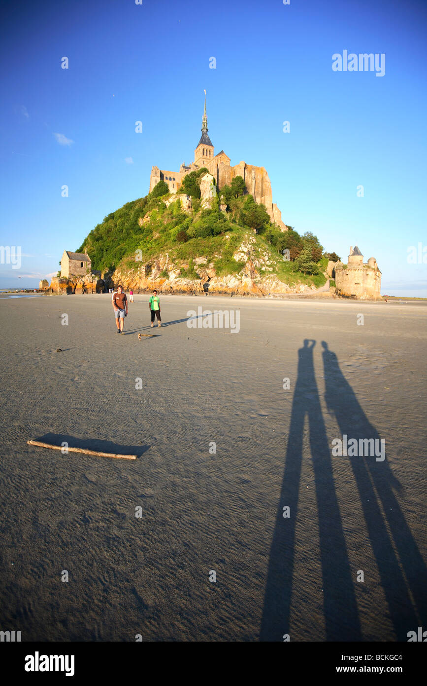 Le Mont stmichel, st, Mont Saint Michel, France, Normandy Stock Photo