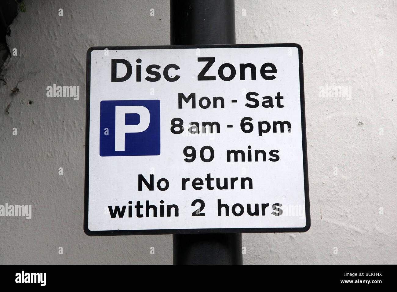 On-street parking and disc zones