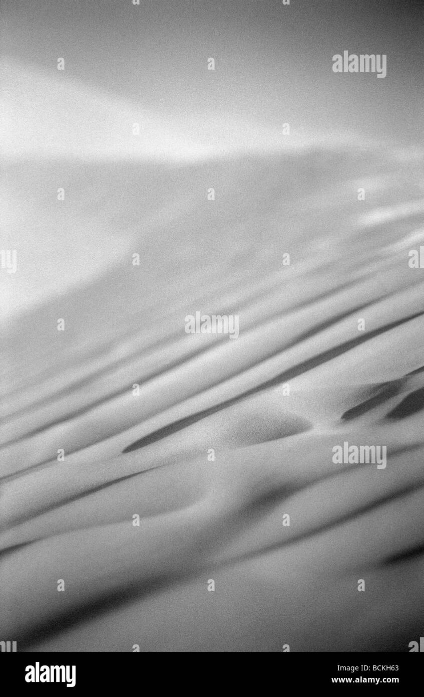 Sand dunes no one Black and White Stock Photos & Images - Alamy
