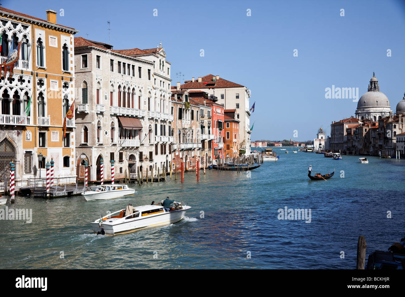 The famous Grand Canal in Venice, Italy, Europe Stock Photo Alamy