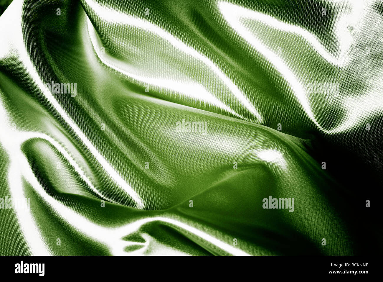 Background of a Green blanket Stock Photo