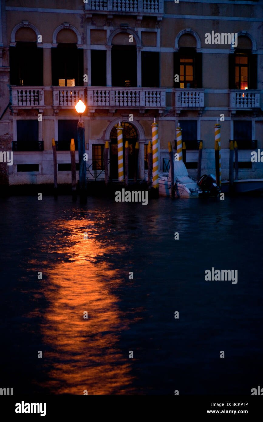 Venice night dark grand canal hi-res stock photography and images - Alamy