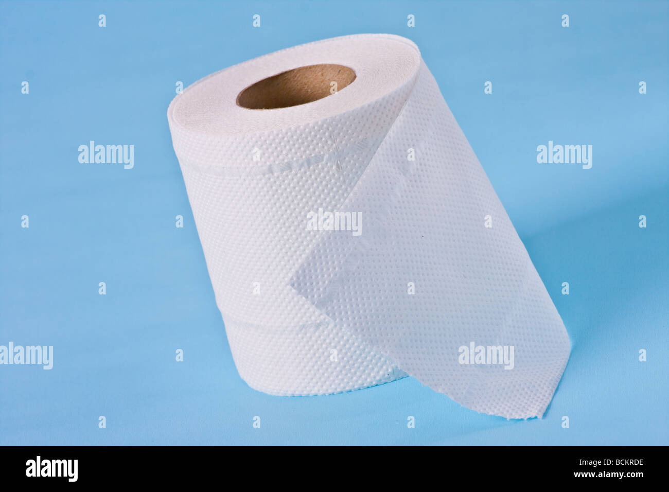roll of a toilet paper Stock Photo