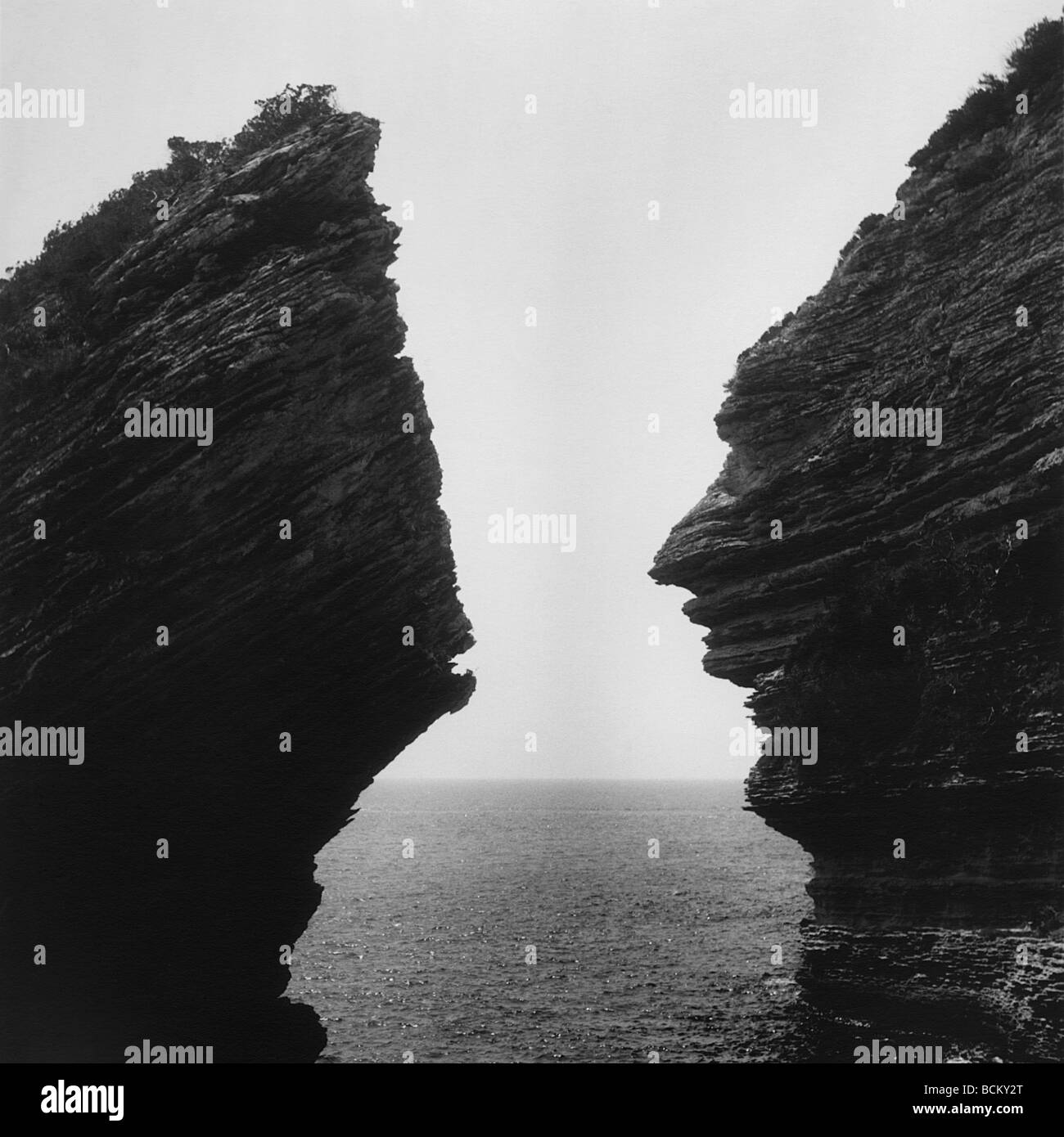 Coastal erosion geography Black and White Stock Photos & Images - Alamy