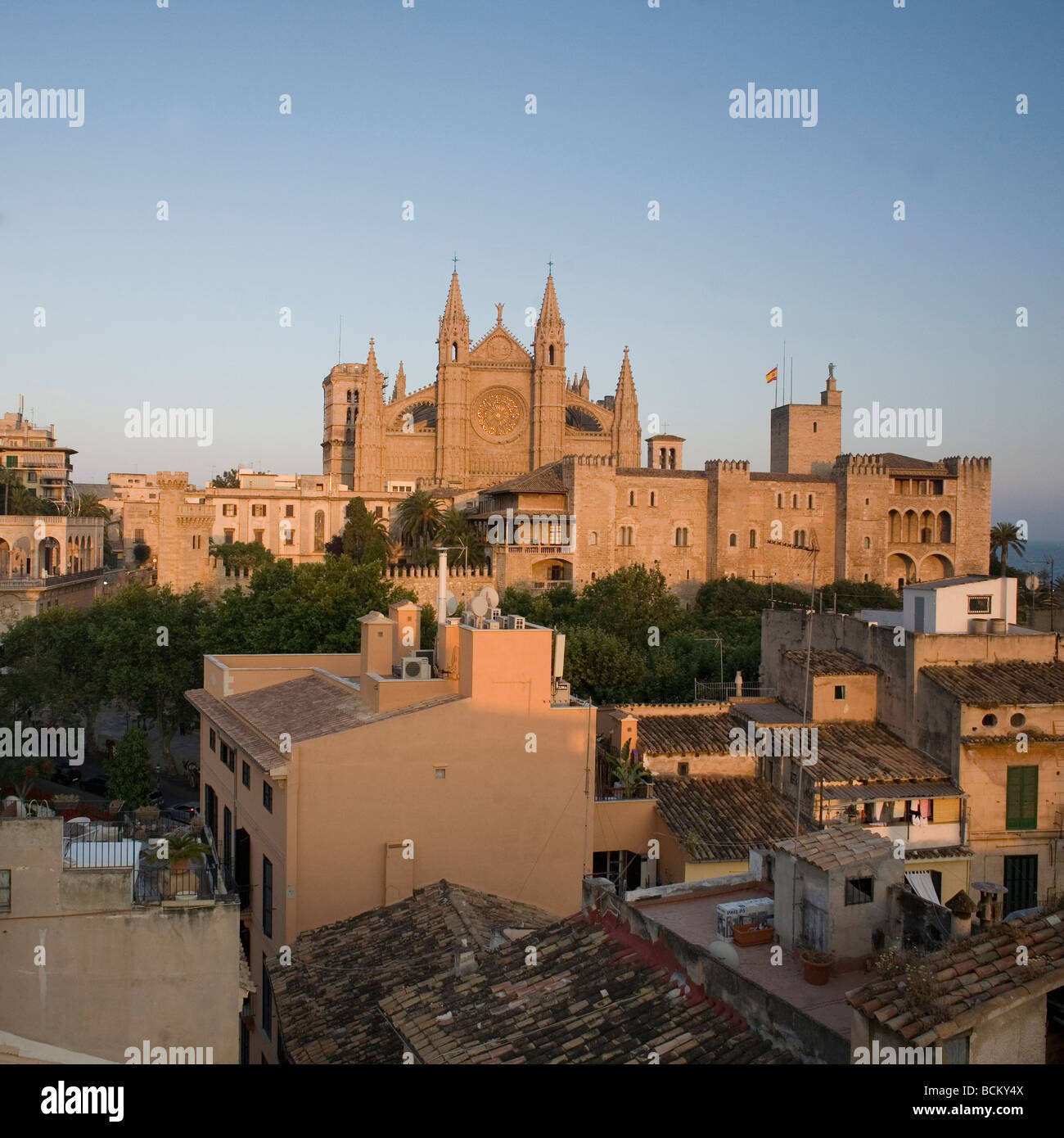 Cathedral, Palma, Majorca, Spain Stock Photo