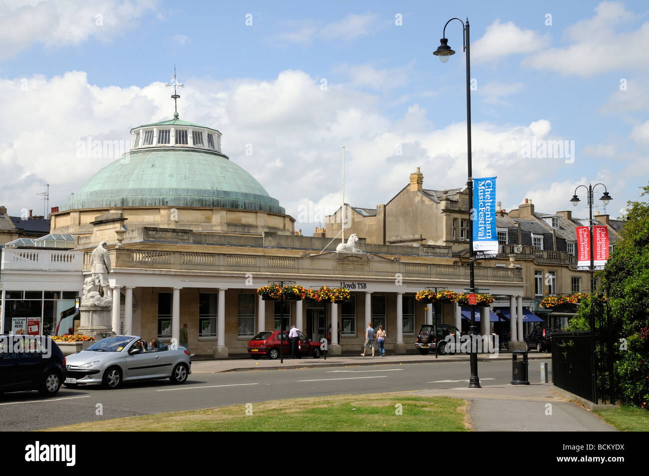 Cheltenham Spa Gloucestershire England UK The Lloyds TSB bank building