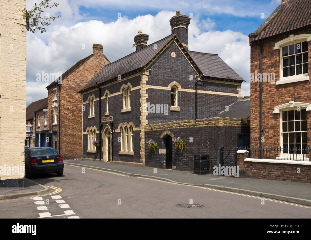 The old Police Station at Much Wenlock, Shropshire Stock Photo Alamy