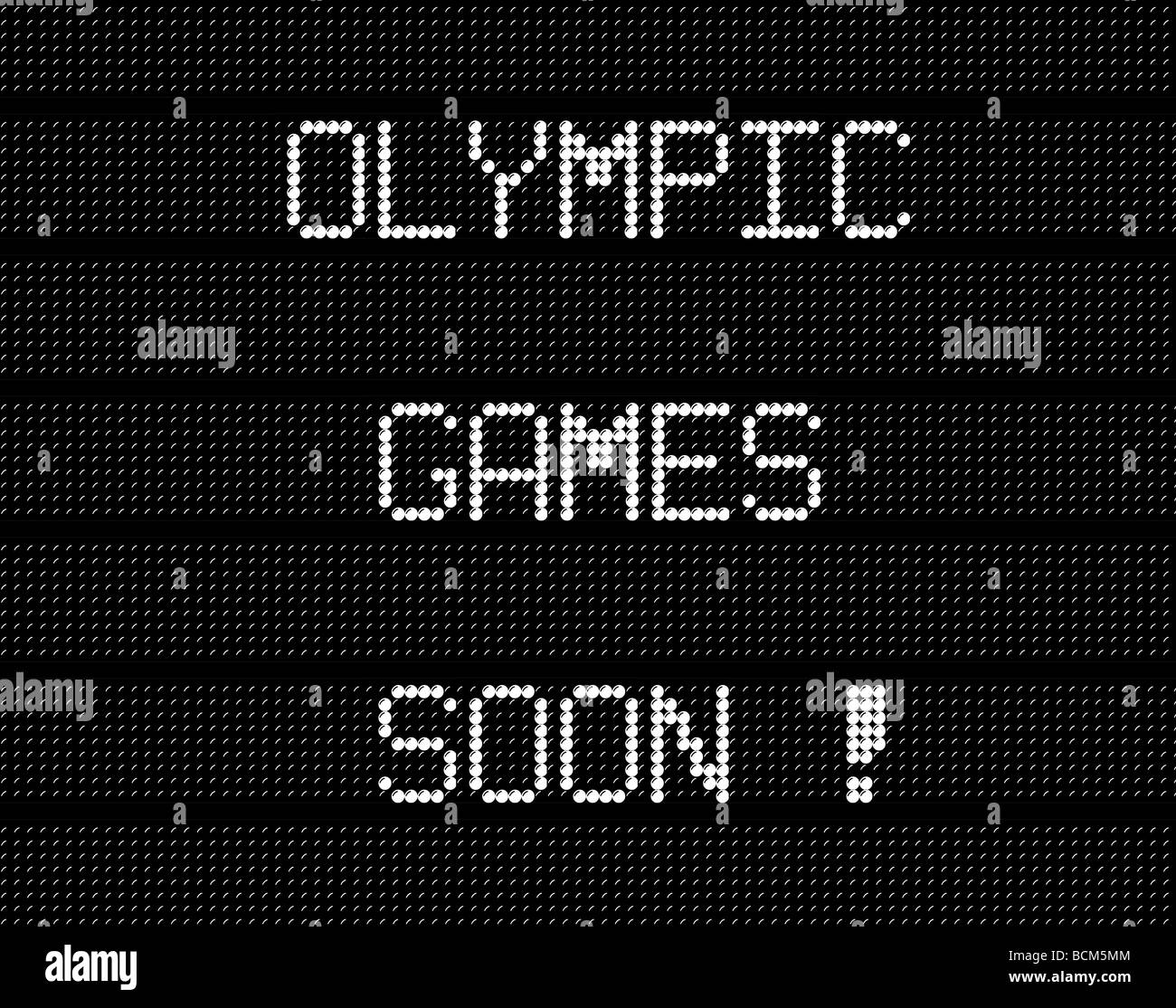 Olympic scoreboard hires stock photography and images Alamy