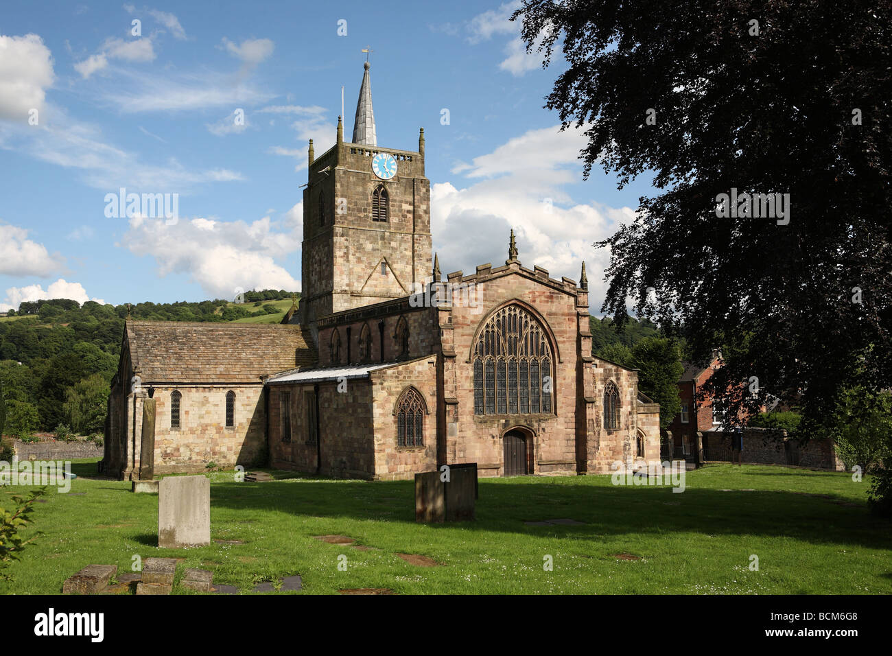 St Mary's Church, Wirksworth, Derbyshire, England, UK Stock Photo Alamy