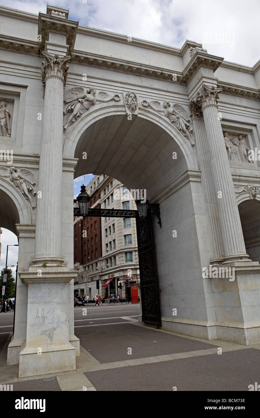 Marble Arch Stock Photo Alamy