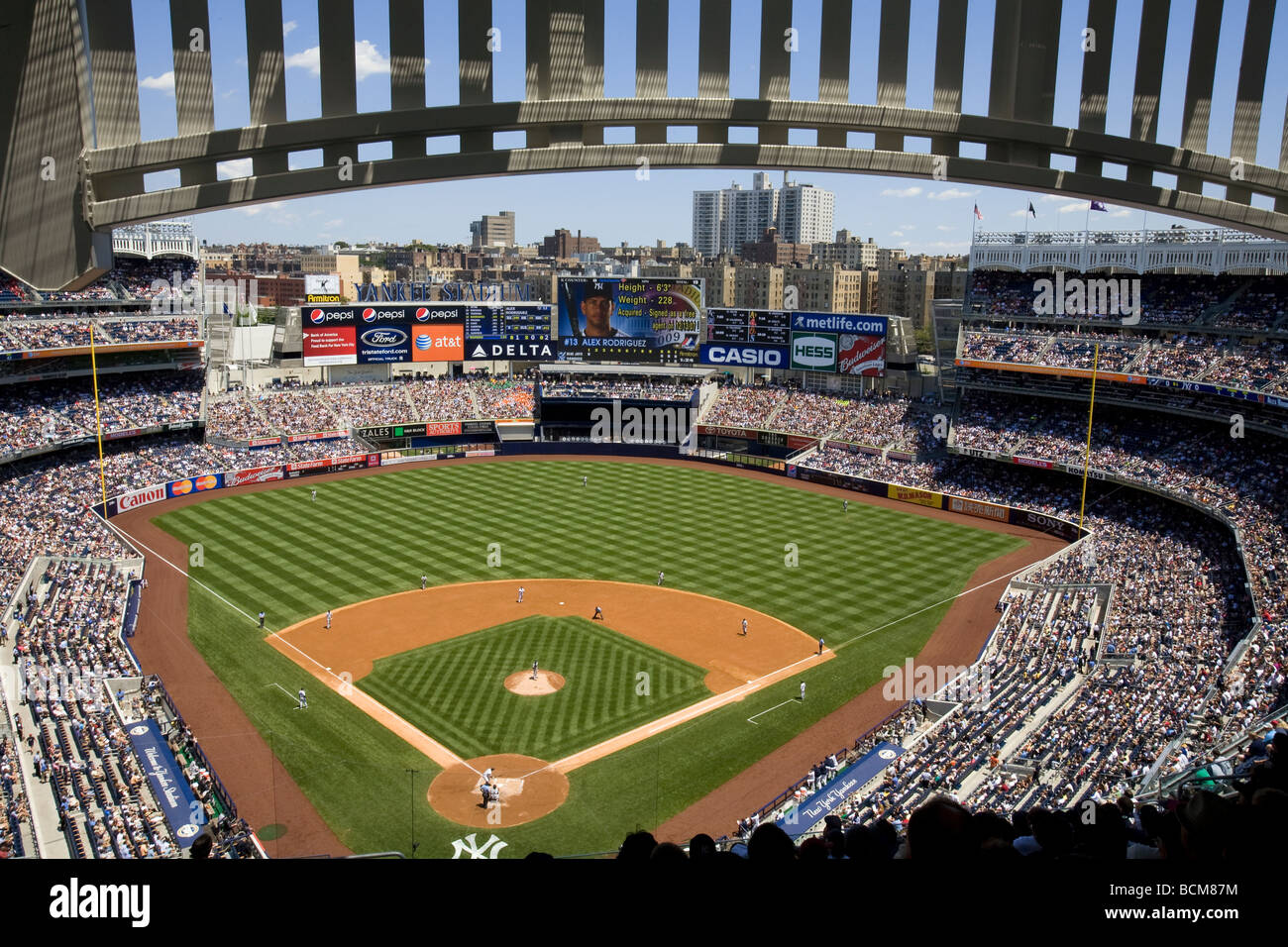 Aerial view of Yankee Stadium in Bronx, New York Stock Photo - Alamy