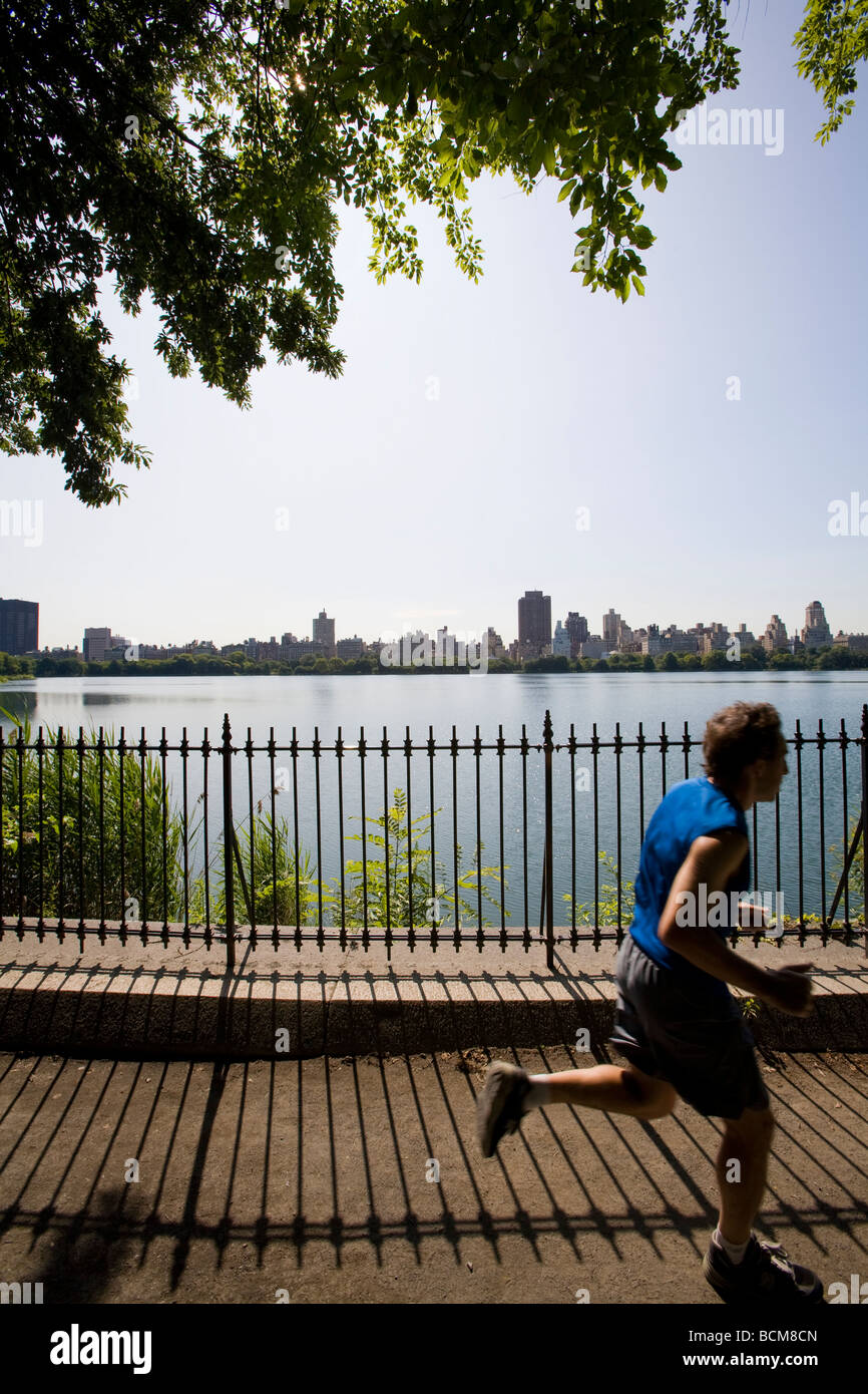 Central Park Reservoir Jogging Track (1.5 miles), Manhattan, New York