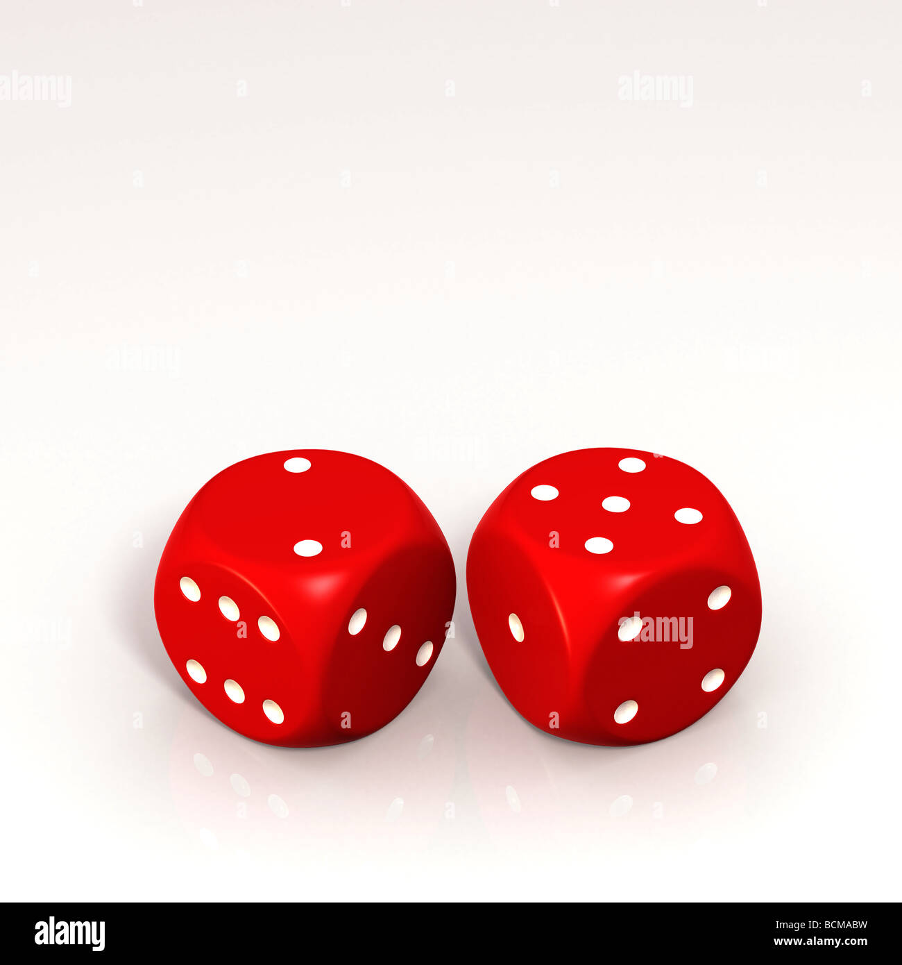 Dice showing three hi-res stock photography and images - Alamy