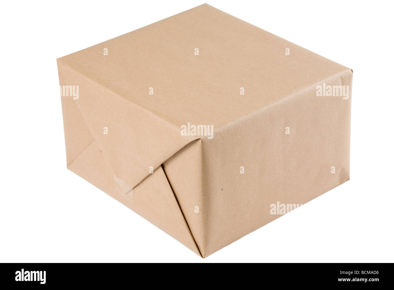 A brown paper parcel Stock Photo Alamy