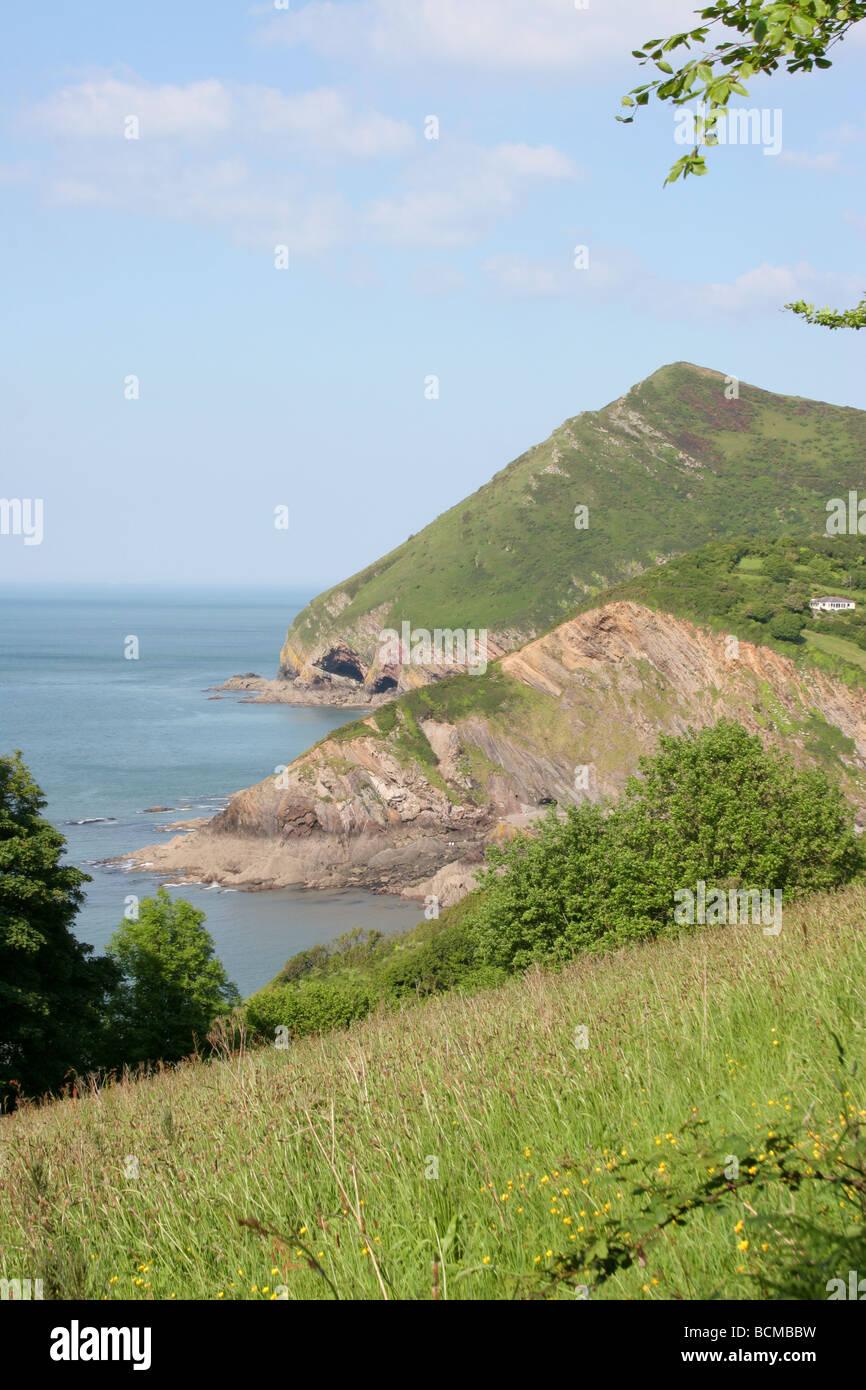 Combe Martin Devon England Stock Photo - Alamy