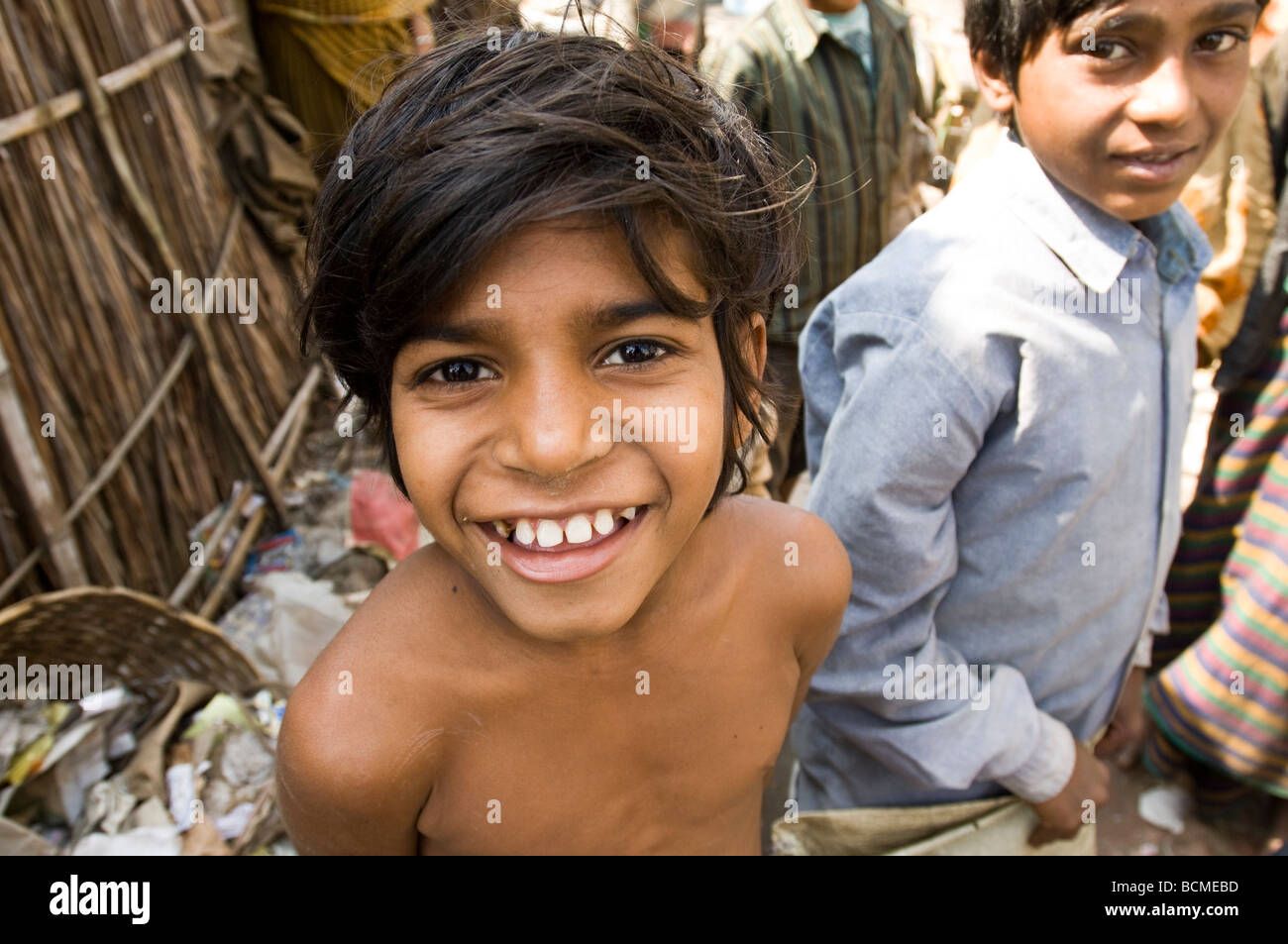 Rag picking children in Khulna Bangladesh Stock Photo Alamy