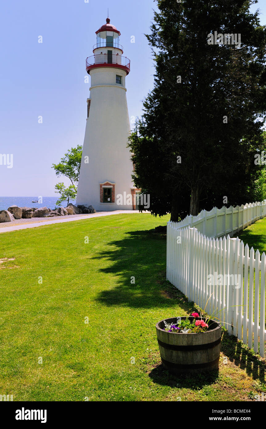 Marblehead lighthouse Stock Photo