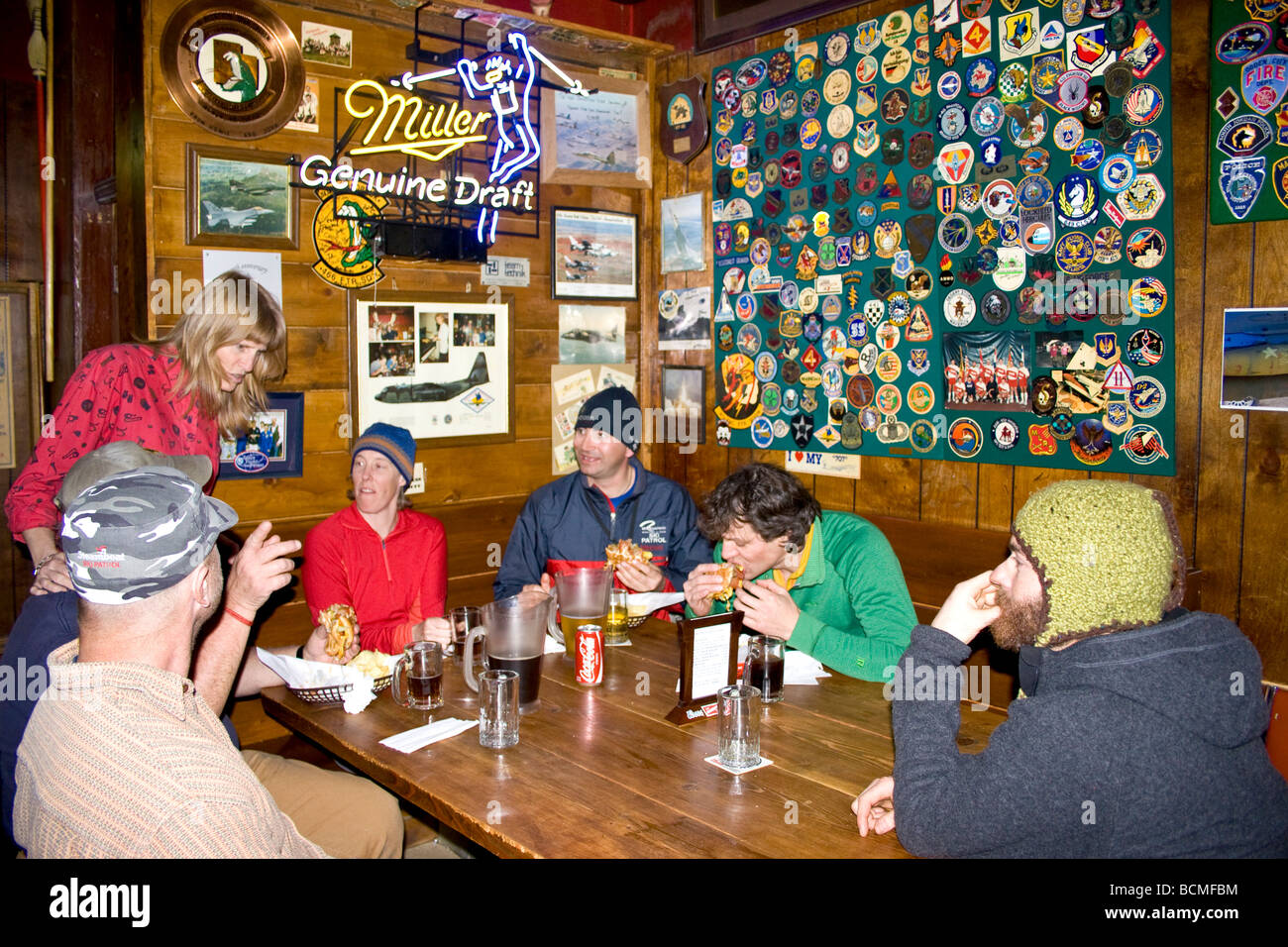 Shooting Star Saloon in Huntsville Utah. This is reportedly the oldest continuously running