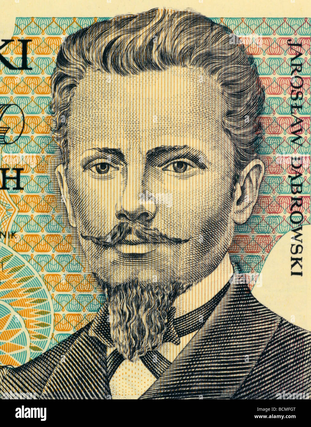 Jarostaw Dabrowski on 200 Zlotych 1988 Banknote from Poland Stock Photo ...