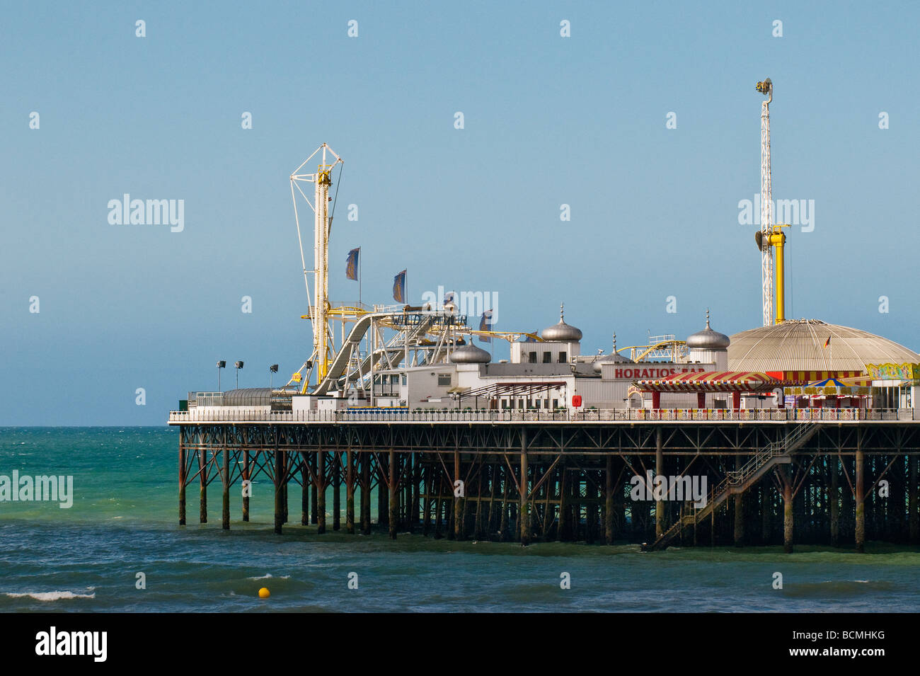 Brighton Pier in Sussex. Photo by Gordon Scammell Stock Photo - Alamy