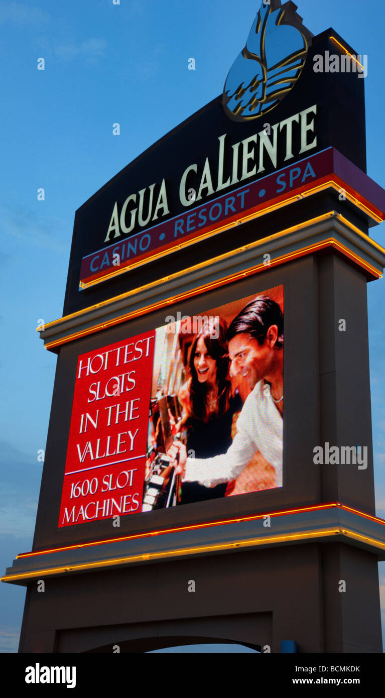 Agua Caliente Hotel, Resort, Spa & Casino - Rancho Mirage, CA Stock Photo