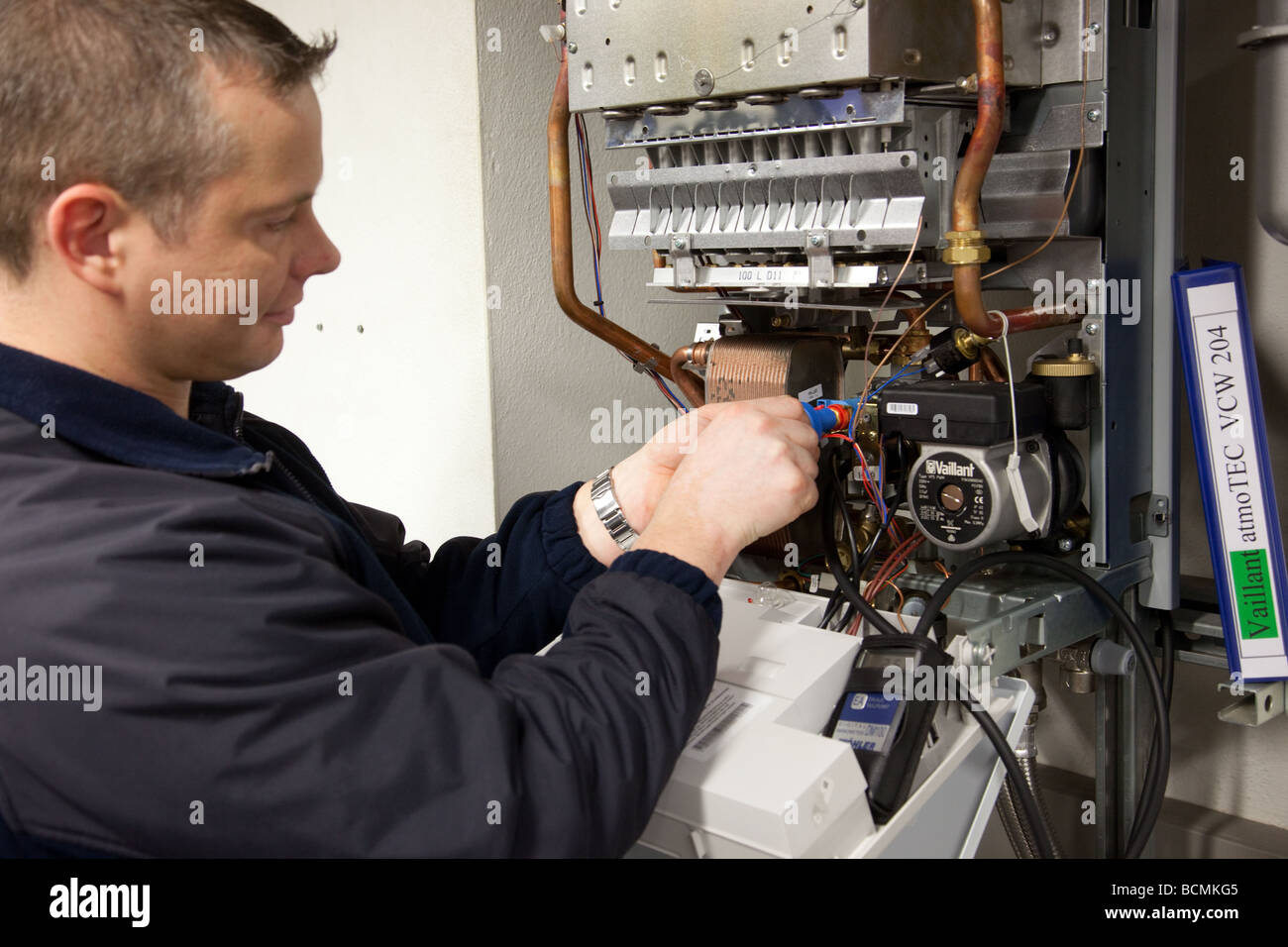 Heating engineer hires stock photography and images Alamy