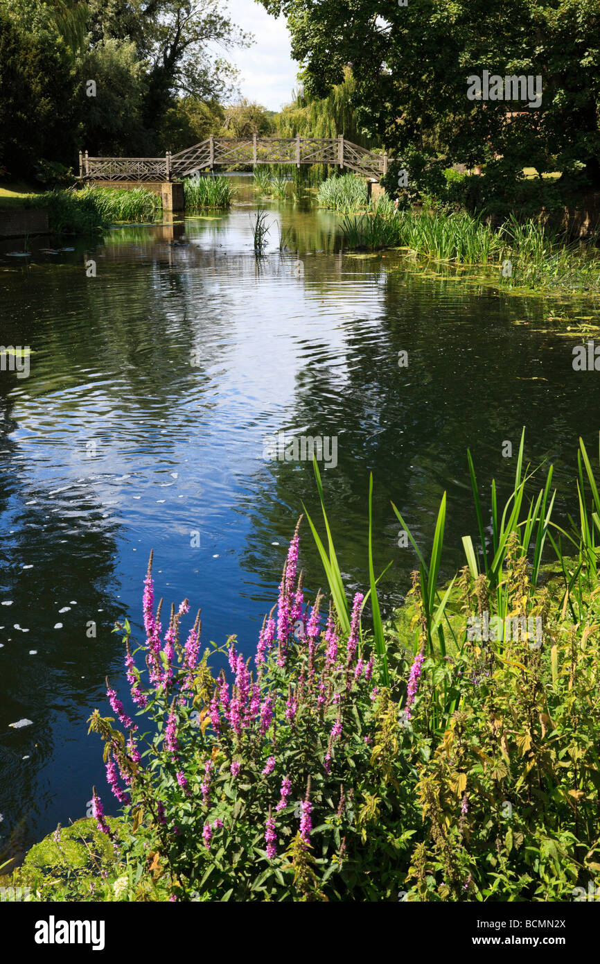 River Great Ouse, Godmanchester Huntingdon Stock Photo