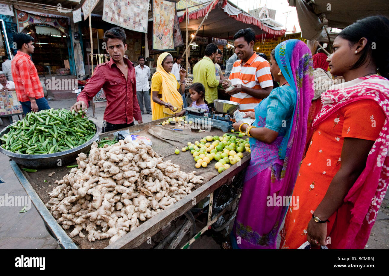 Sadar Market Jodhpur Rajasthan India Stock Photo