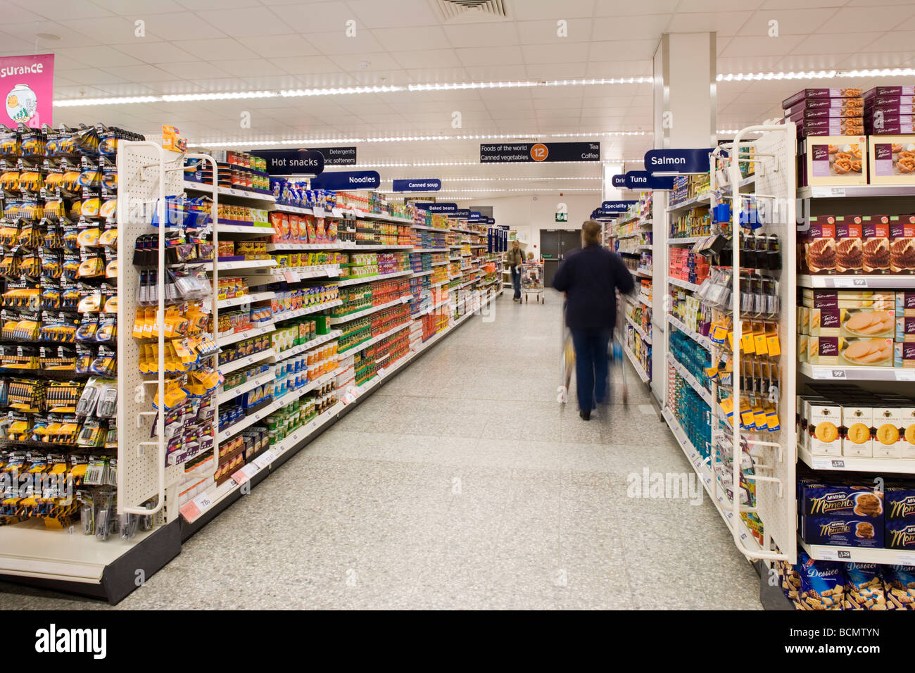 Sainsbury Supermarket London England Stock Photo Alamy