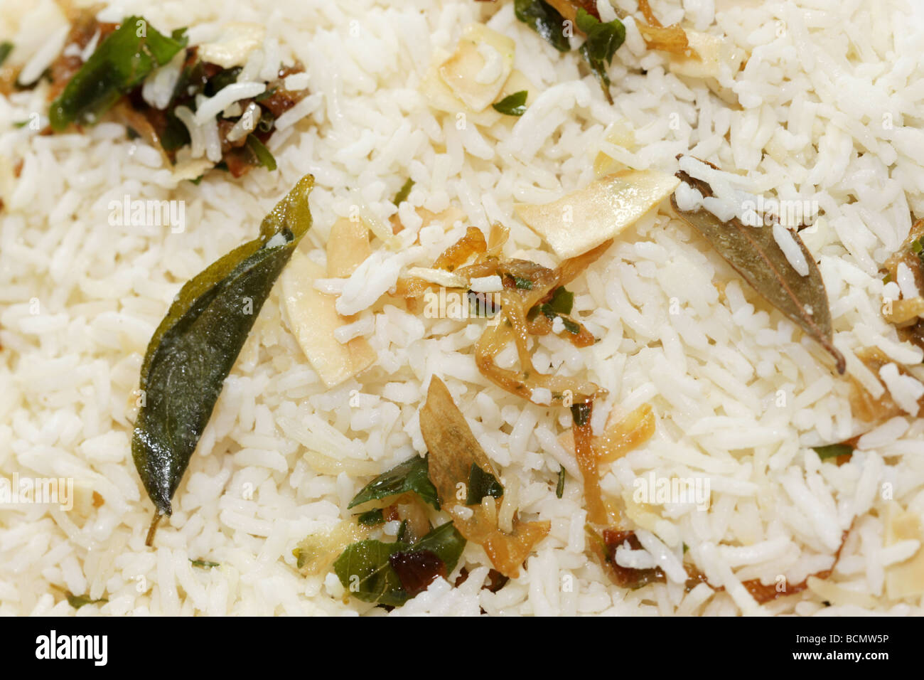 Thai Coconut Rice Stock Photo