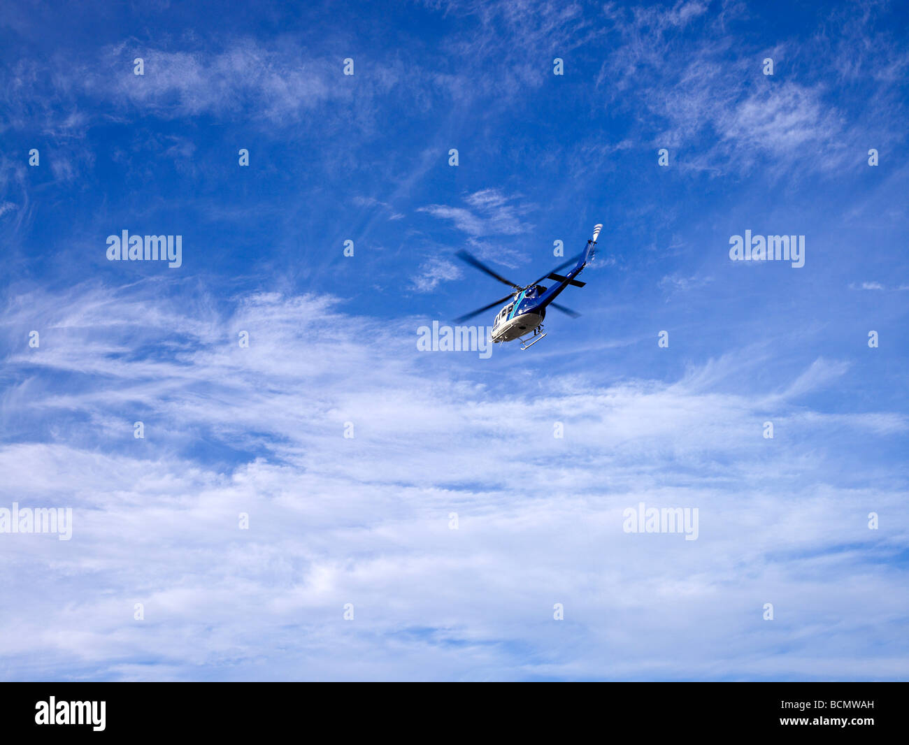 Rescue Helicopter Stock Photo