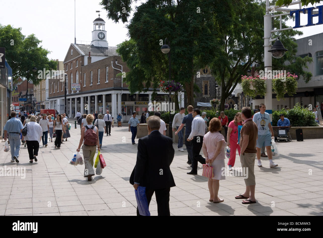Uxbridge Town Centre Middlesex London England Stock Photo Alamy