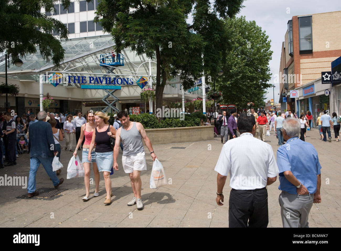 Uxbridge Town Centre Middlesex London England Stock Photo Alamy