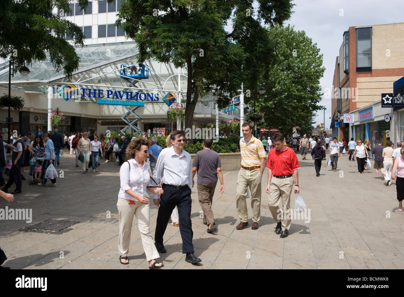 Uxbridge Town Centre Middlesex London England Stock Photo Alamy