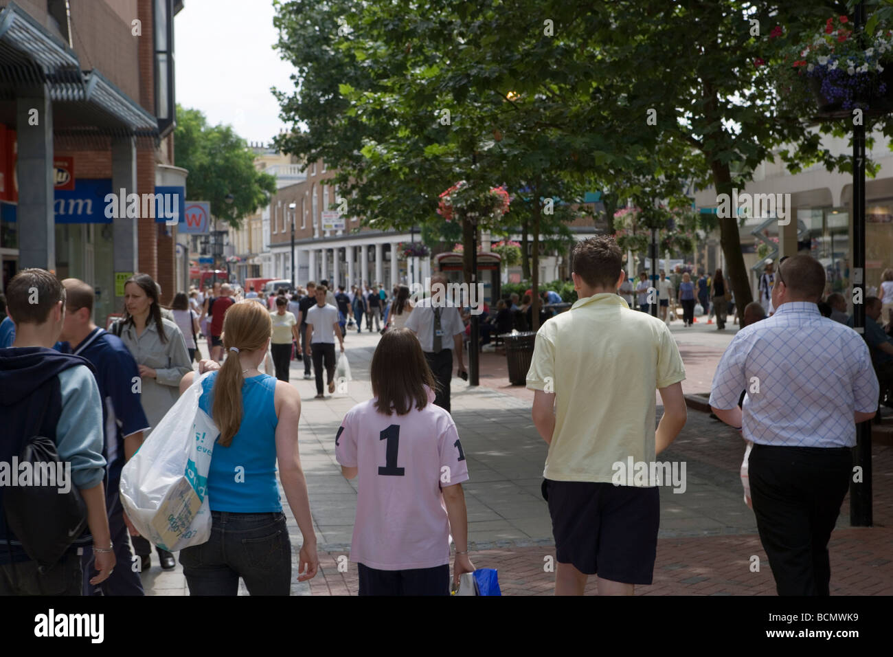 Uxbridge Town Centre Middlesex London England Stock Photo Alamy