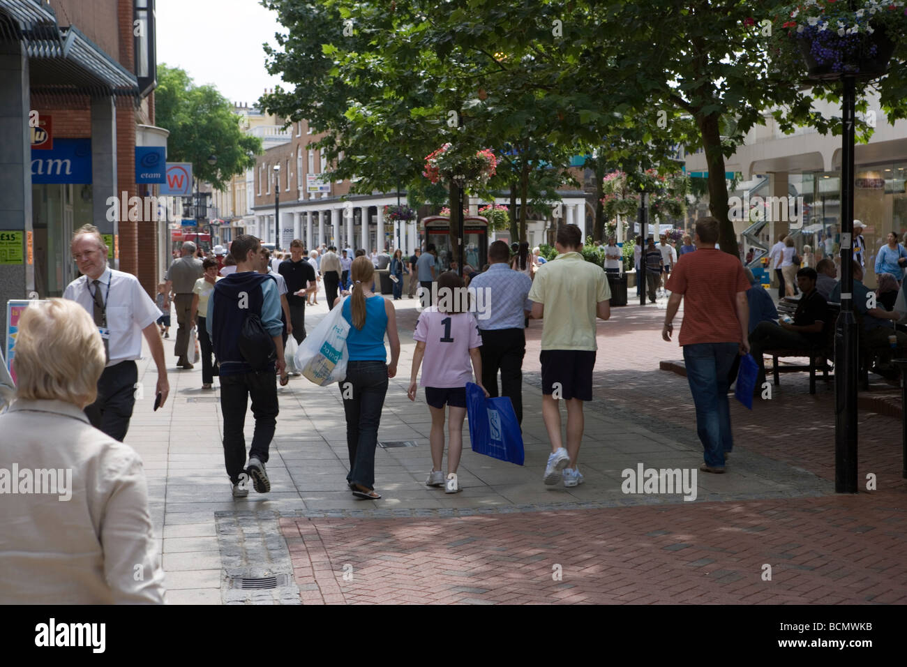 Uxbridge Town Centre Middlesex London England Stock Photo Alamy