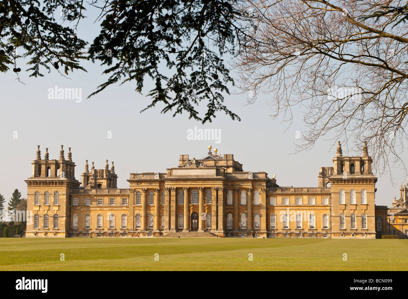 Blenheim Palace Oxfordshire Stock Photo